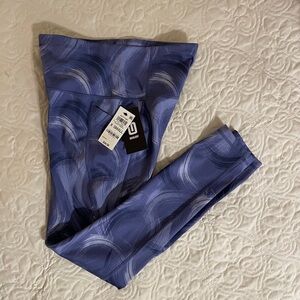 Ideology Women’s Purple Swirl Patterned Leggings